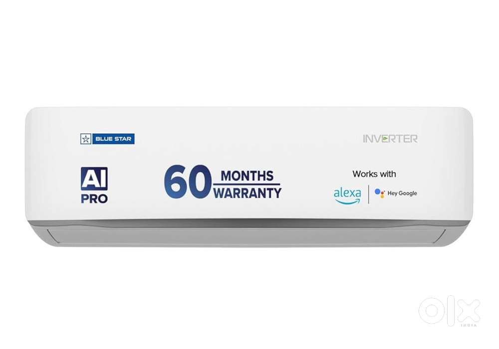 New Blue star- 2025 model 1 ton 5 star split inverter AC