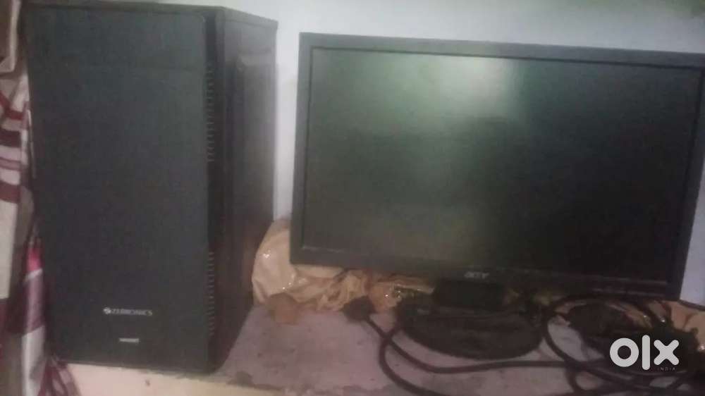 Zebronic dual core do 2..500gb hard disk 2 gb ram