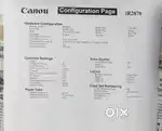 Canon IR2870 photocopier with 2 paper tray @18000 only