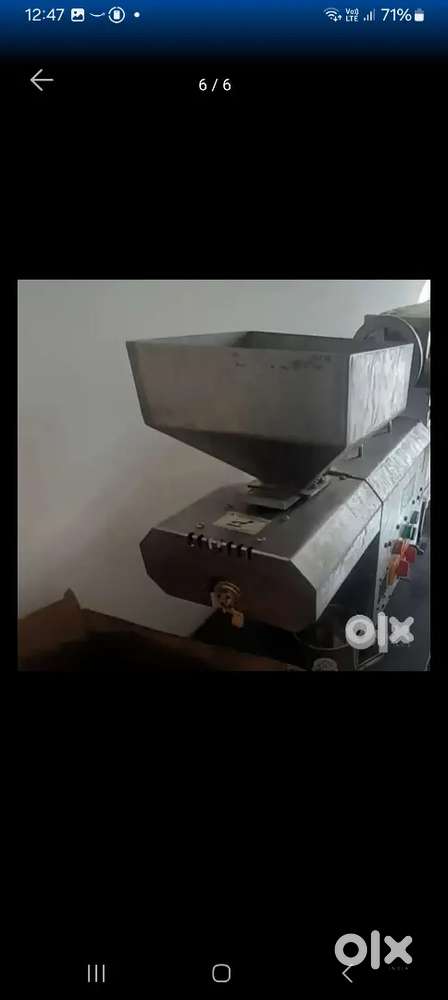 Stainless steel cold press oil extraction machine and filter machine
