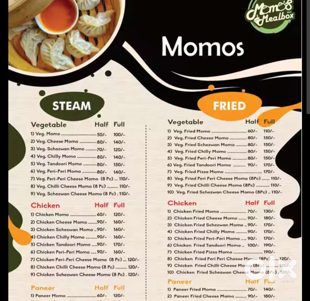 Momos stall