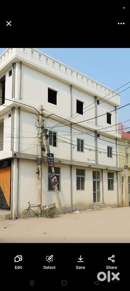 Shops in a fully developed colony