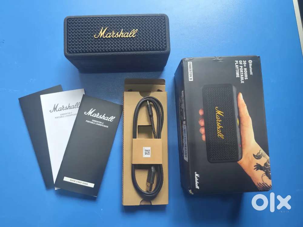 Marshall emabatan 2, bluetooth speaker