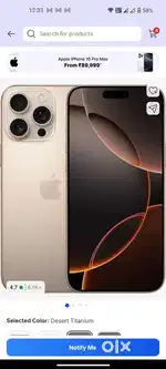 i phone 15 pro max new 256 gb