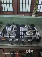 4 burner Gas stove (Orange brand)sale at Angamaly.