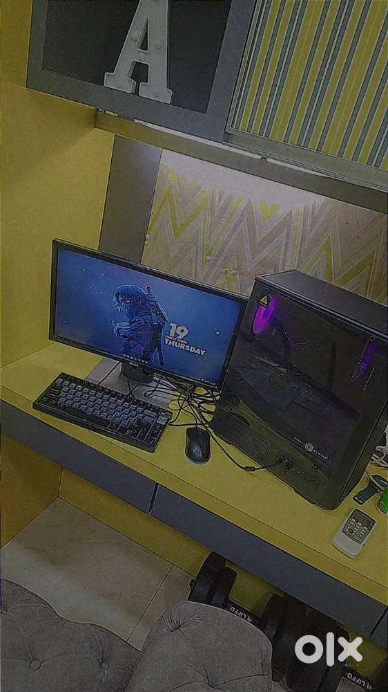 i5 12th 7600x pc for sale 8gb graphics 16gb ram dual storage