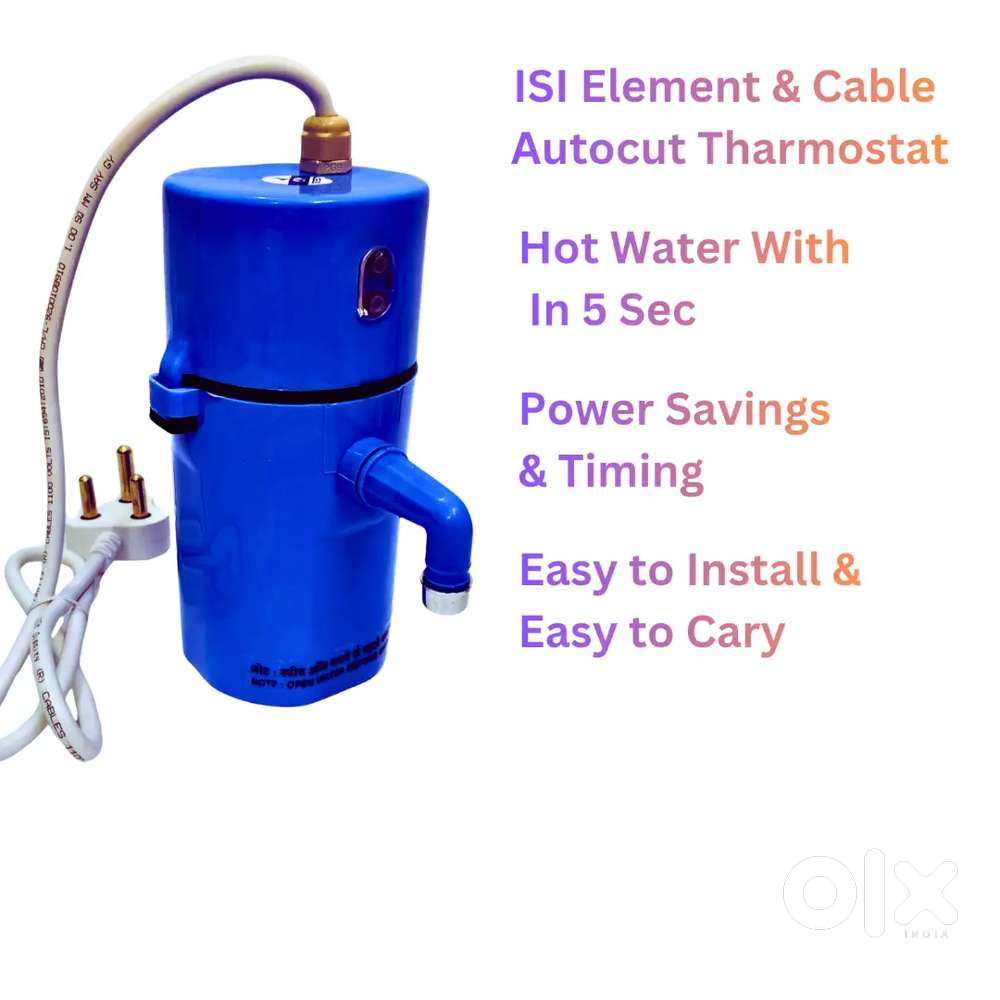 NEW PORTABLE INSTATE WATER GEYSER