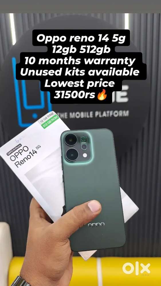 Price drop: oppo reno 14 512gb 10 months warranty brand new condition