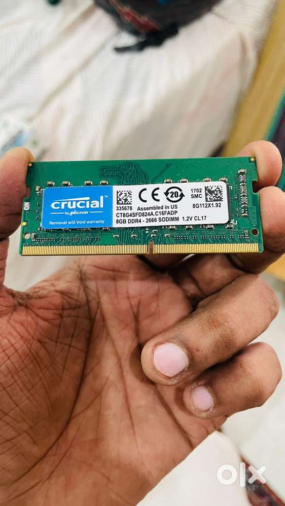 Crucial 8GB DDR4 RAM – High Speed & Reliable Performance