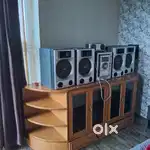 Sony music system with table