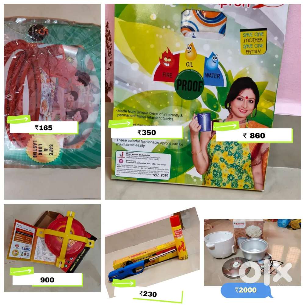 Rice cooker with kitchen items