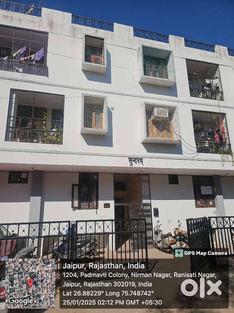 2BHK Flat, first floor for sale at Nirman Nagar Jaipur