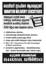 Need delivery executives