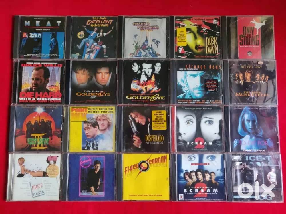 English Audio Cds Sound track read all details before msg me