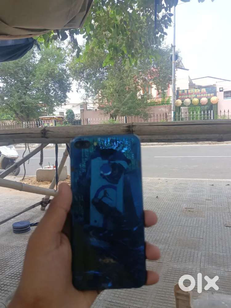 Only back glass crack