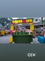 Chicken and litti