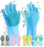 Gloves silicon dish washing