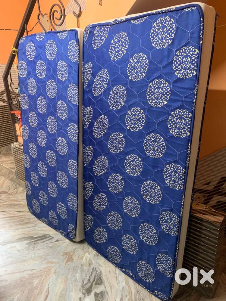 Two 6 x 3 ft foam mattress