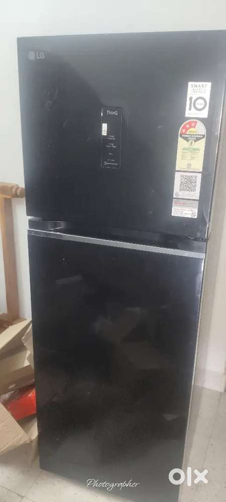LG convertible fridge, parcel box also available