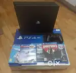 Sony PlayStation 4 Pro 1TB Video Game Console - Jet Black ( CUH-7216B)