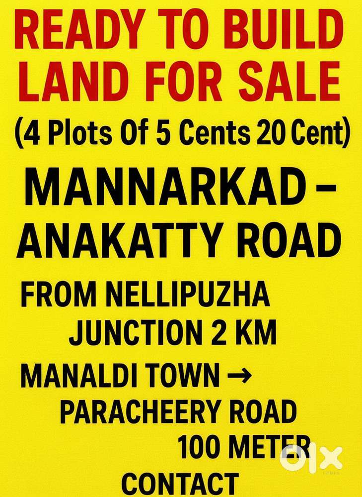 4 READY TO BUILD HOUSE PLOTS OF 5+ CENTS EACH