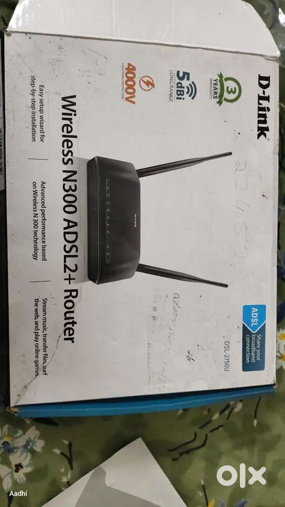 D - Link Modem - ( used 2 years and 8 months )No complaints