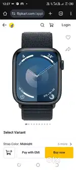 Bluetooth apple 9 series watch gps 45mm