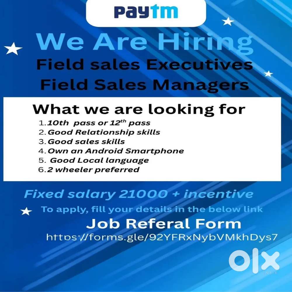 Field sales executive