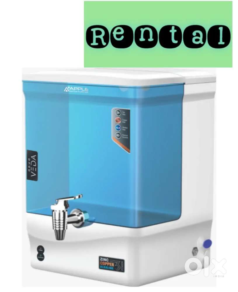 Ro water purifier available on rent