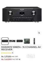 Marantz  SR 6014 Dolby Atmos AV Receiver Brand New