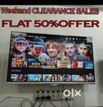 Weekend CLEARANCE SALES FLAT 50%Offer SONY SMART 4k ANDROID LED TV