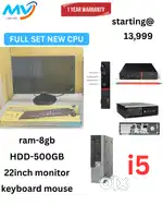 Starting @ 13,999  Cash on home delivery  Free Installations  Desktop