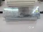 1 ton split AC with warranty and good condition 1 year old