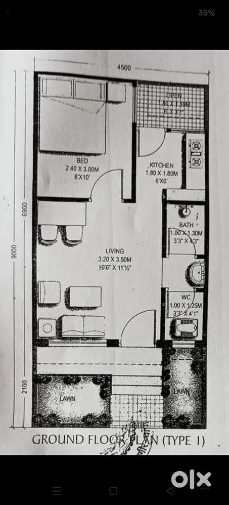 1BHK NEAR DISST. HOSPITAL JANJGIR