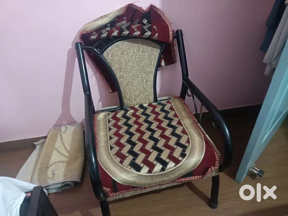 3+1+1 Seater Brown Sofa Set