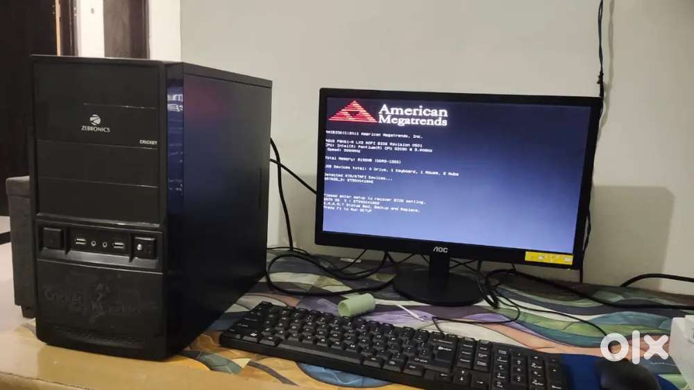 Gaming pc desktop computer