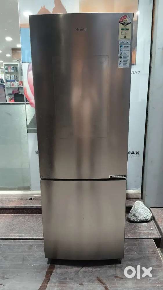 Haier double door refrigerator inverter