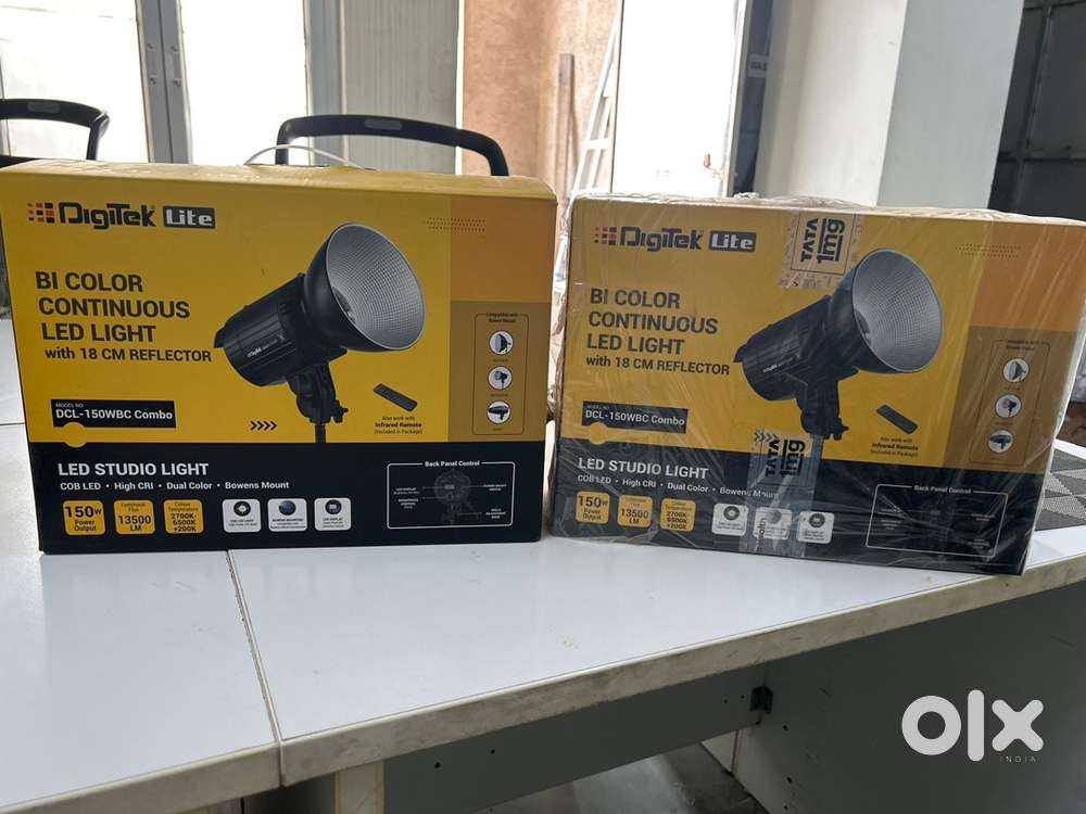 Digitek Continues led light photoshoot