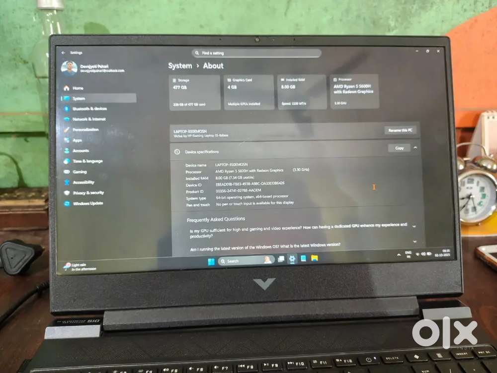 HP ViCTUS laptop