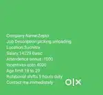 Wanted male (picker&loader) Suchitra