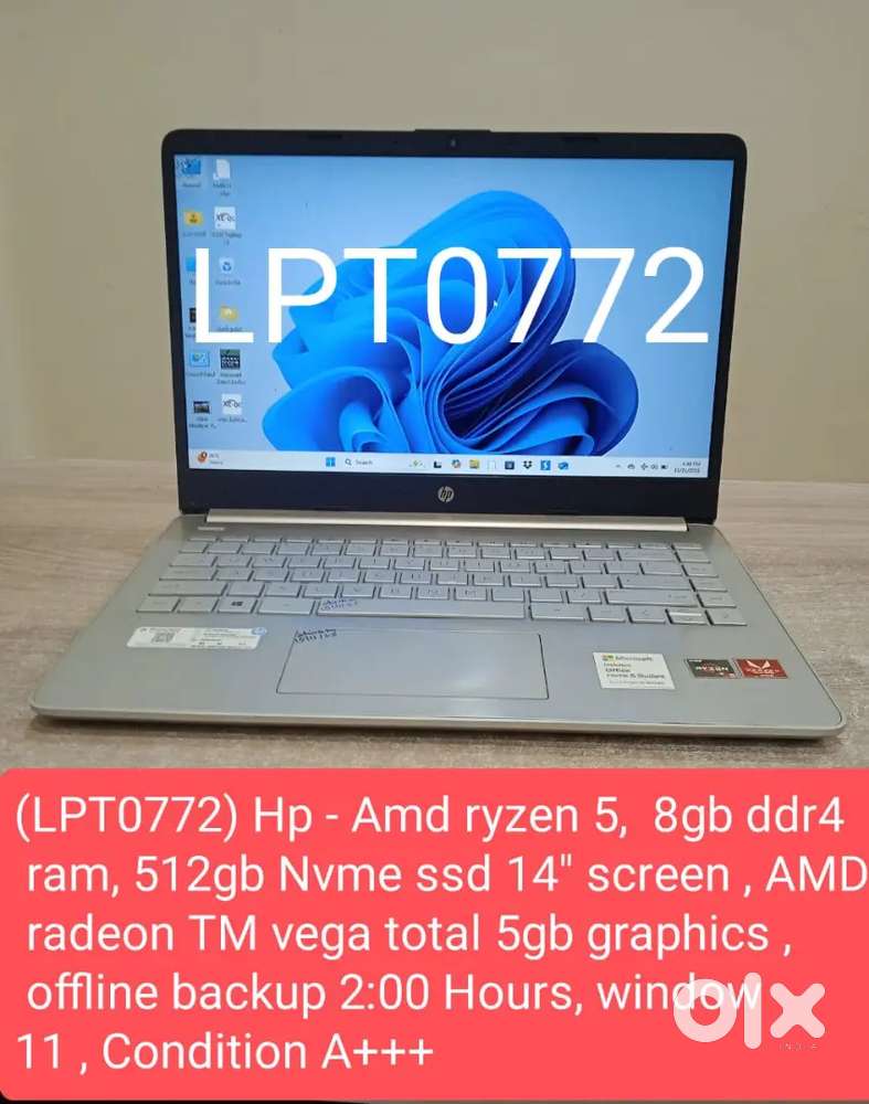 (LPT0772) Hp - Amd ryzen 5,