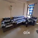 5 Seater Sofa set with cover