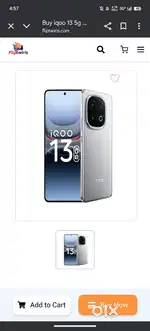 IQ 13 256GB 25 DAYS OLD