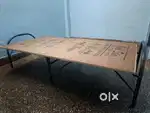 Folding bed 6×3 (1year use) (charpai)