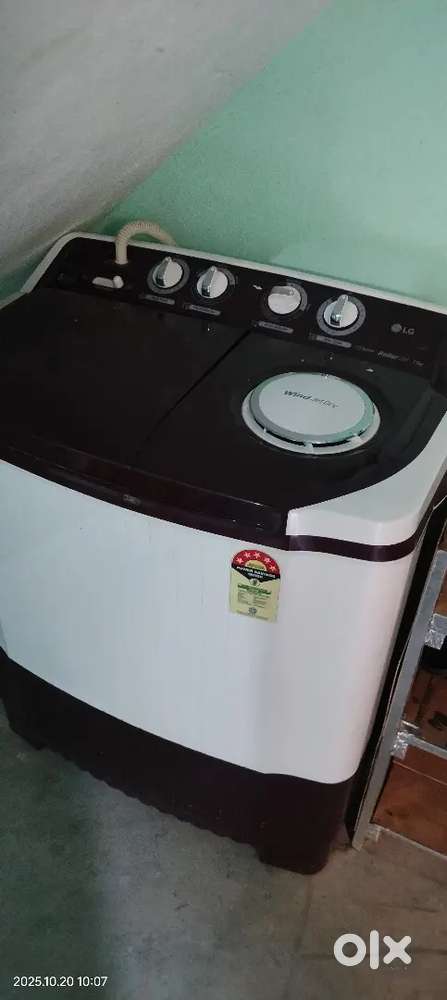 Lg semi automatic fully new washing machine
