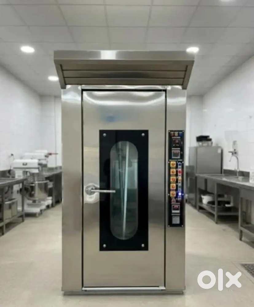 42 Rotary oven, 50 kg mixer grinder,Three nozle dropper machine