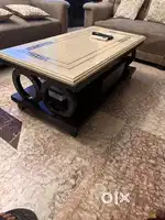 Foam 3+2 Sofa set with Marble top table