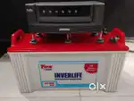 Invertor with battery only 1 years old