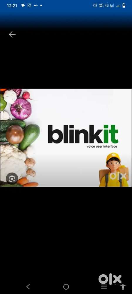 Hiring for patna blinkit delivery boy job