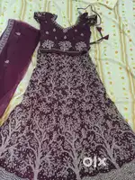 Lehenga for sale attractive purple colour